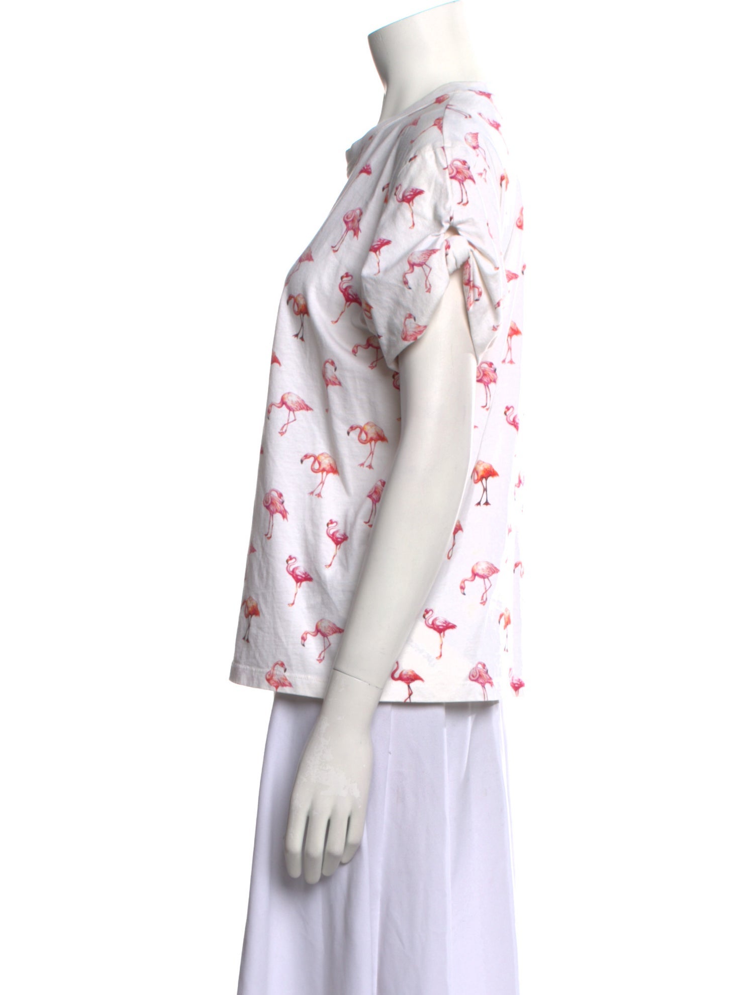 Victoria Victoria Beckham Printed Crew Neck T-Shirt
